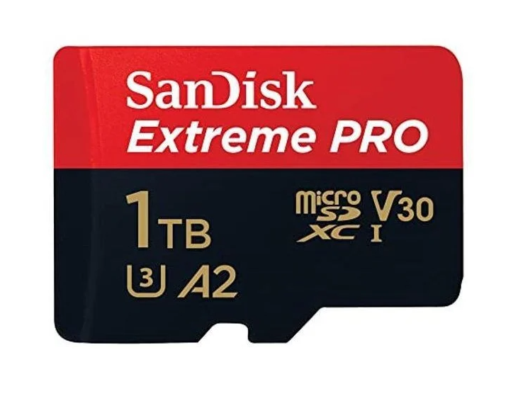 SanDisk 1TB 200/140MB/s microSDXC Extreme Pro UHS-I A2 V30 Hafıza Kartı