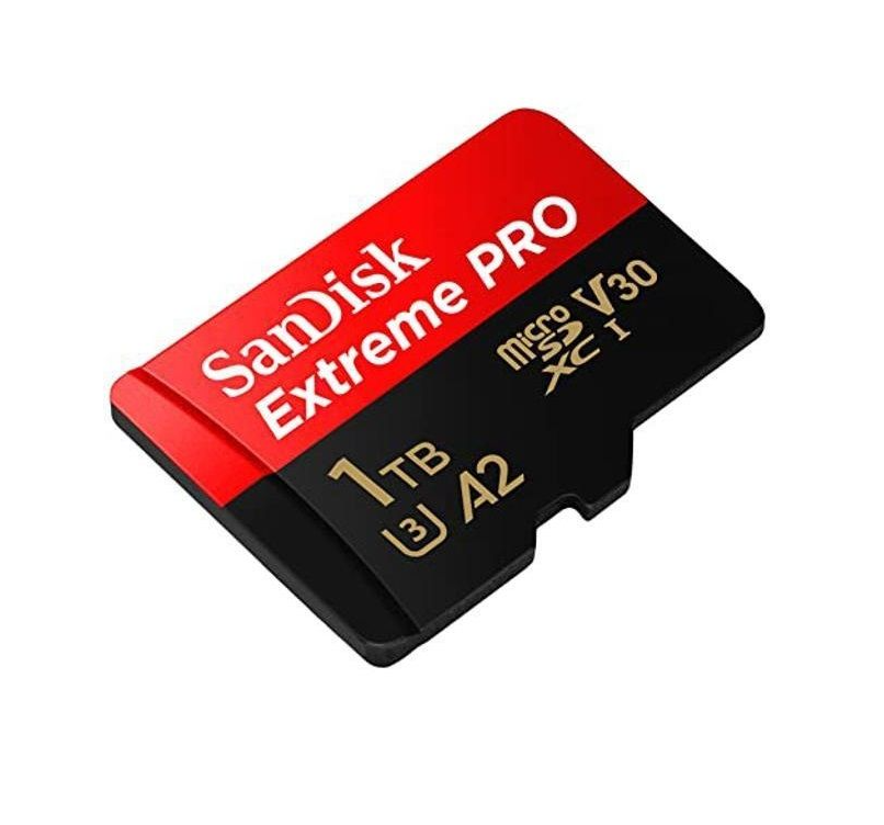 SanDisk 1TB 200/140MB/s microSDXC Extreme Pro UHS-I A2 V30 Hafıza Kartı