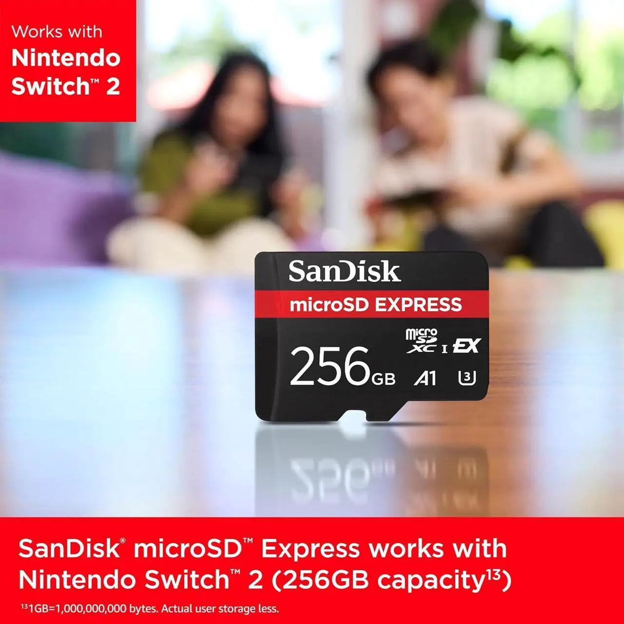 SanDisk 256 GB microSD Express Kart