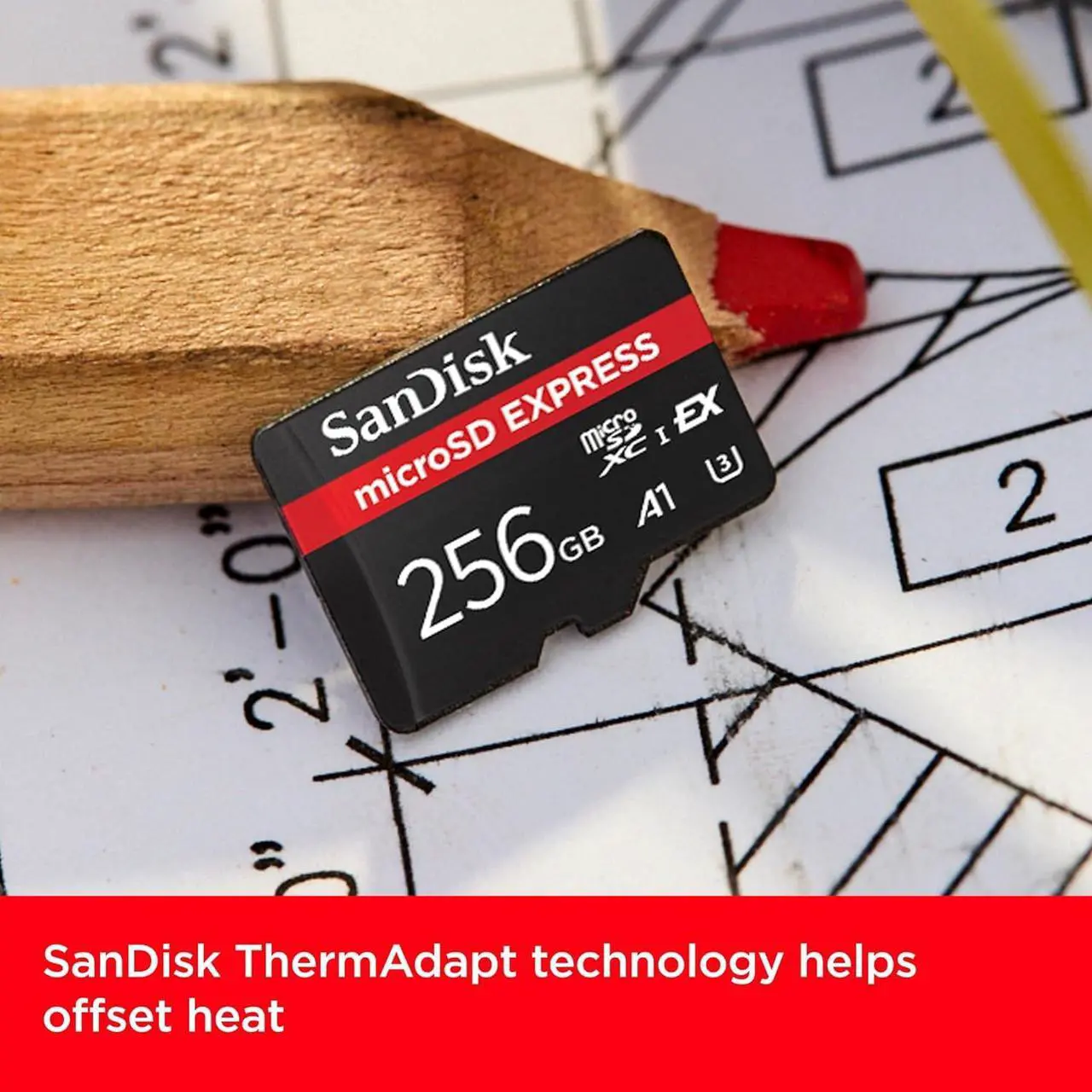 SanDisk 256 GB microSD Express Kart