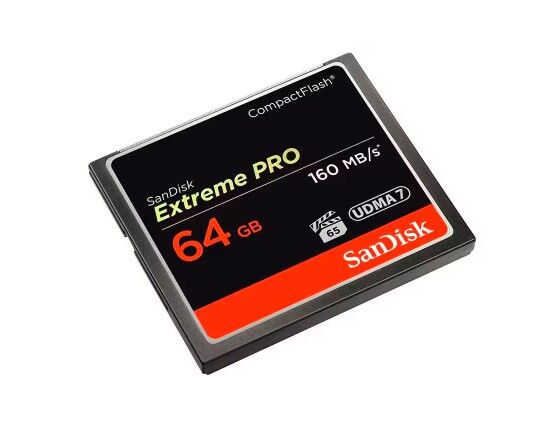 Sandisk 64GB 160mb/s Extreme PRO Compact Flash Kart