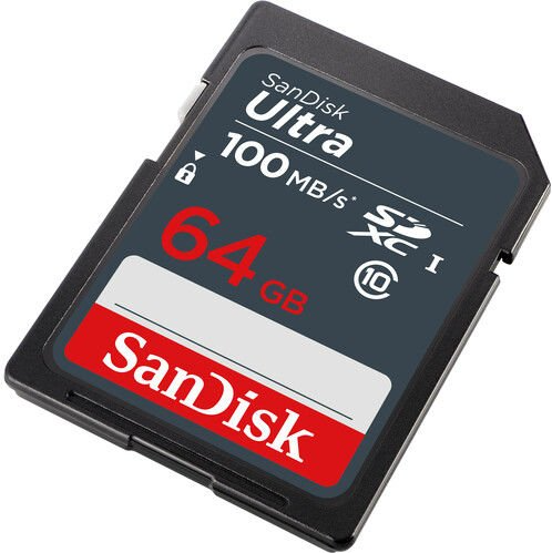 SanDisk 64GB Ultra SD Hafıza Kartı (100 mb/s)
