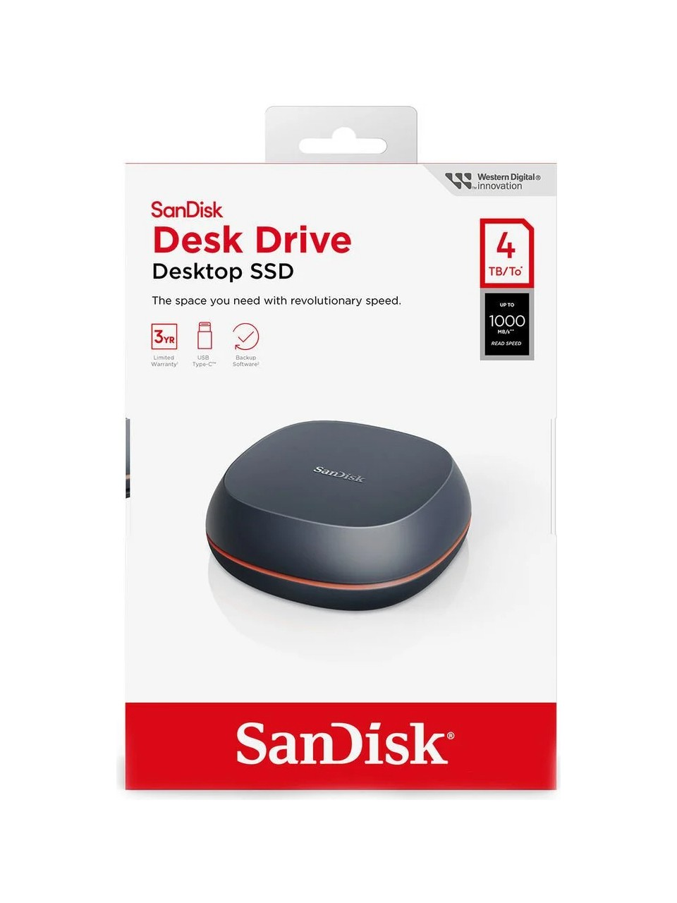 SanDisk Desk Drive 4TB