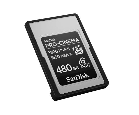 SanDisk PRO-CINEMA CFexpress™ Type A Kart - 480GB