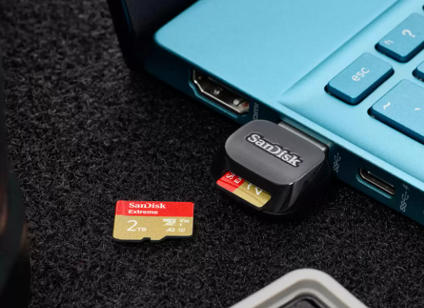 SanDisk QuickFlow™ microSD™ UHS-I Kart USB-A Okuyucu