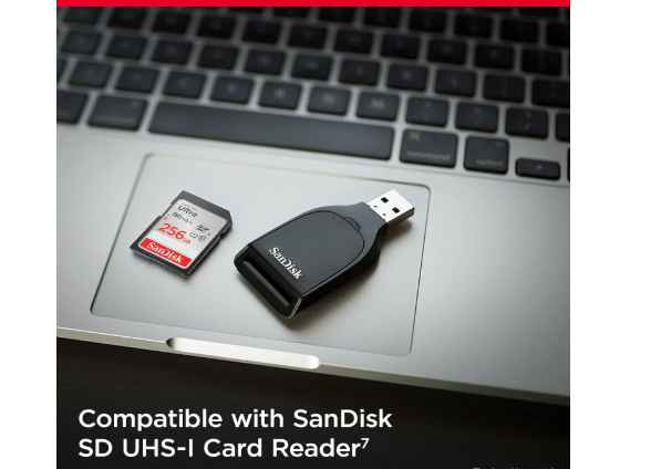 SanDisk Ultra SDXC 256GB 150MB/s R UHS-I Kart