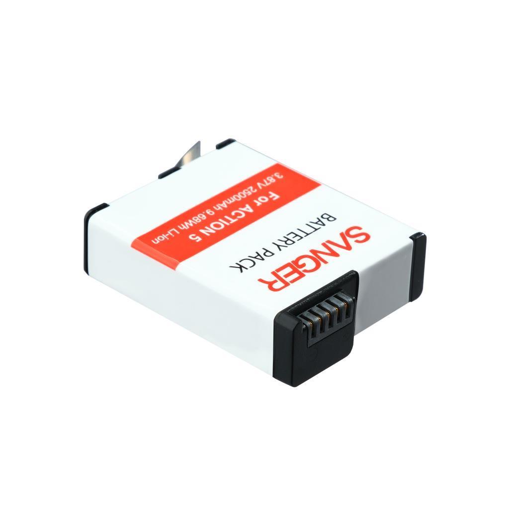 Sanger Osmo Action 3/4/5 Uyumlu Batarya