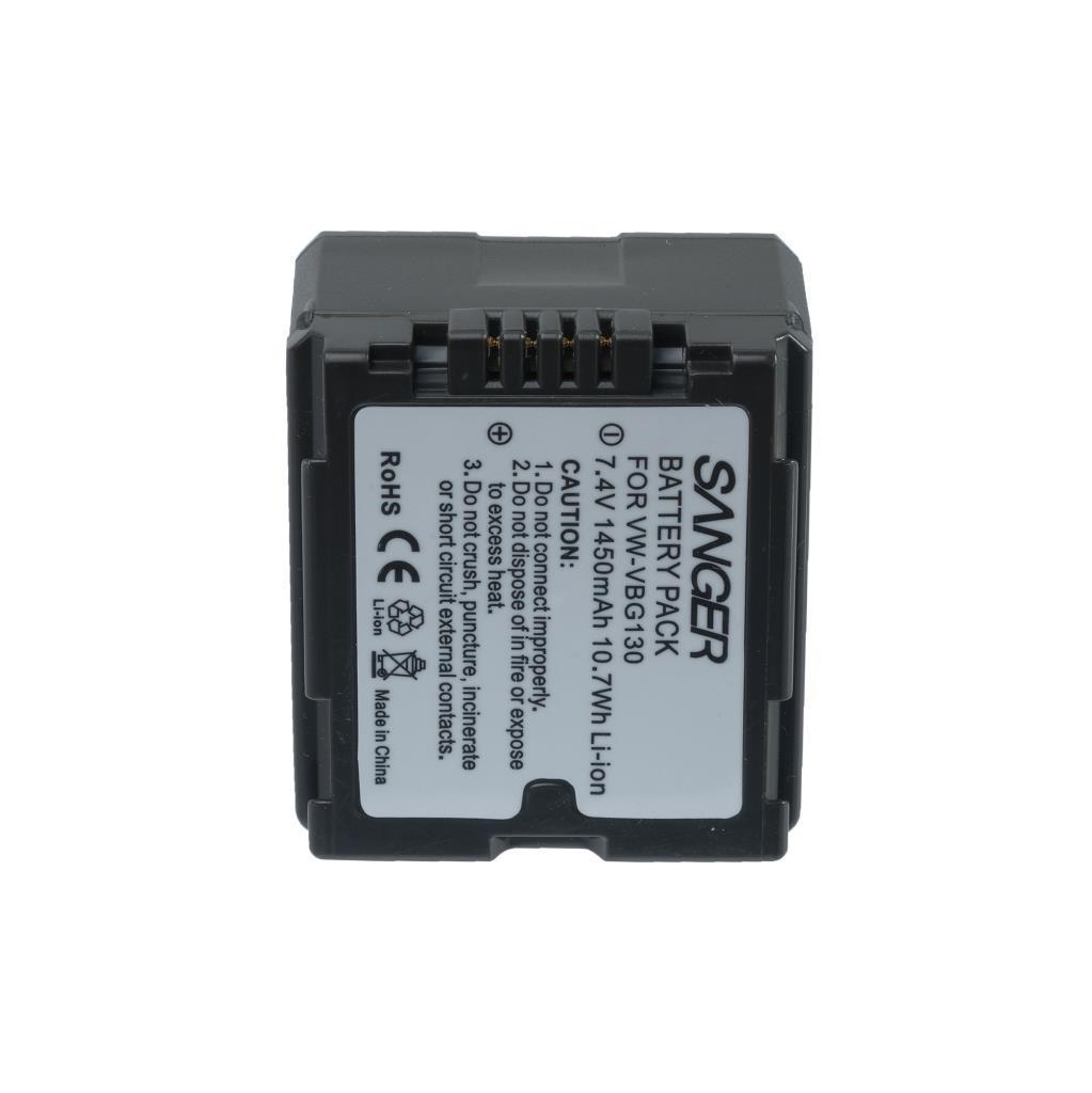 Sanger VW-VBG130 Panasonic Kamera Batarya