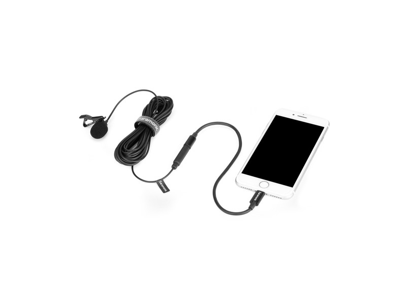 Saramonic SR-C2000 3,5 mm TRS Erkek - iPhone Ses için Lightning Adaptör Kablosu