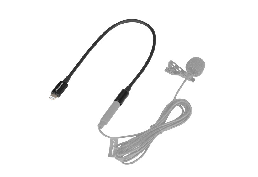 Saramonic SR-C2000 3,5 mm TRS Erkek - iPhone Ses için Lightning Adaptör Kablosu