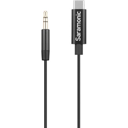 Saramonic SR-C2001 Adaptör Kablosu (3.5mm TRS Erkek - USB Type-C Adaptör Kablosu)