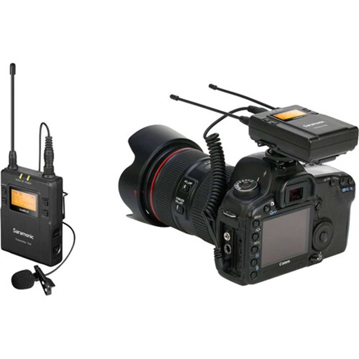 Saramonic UwMic9 TX9+RX9 Kablosuz Yaka Mikrofonu