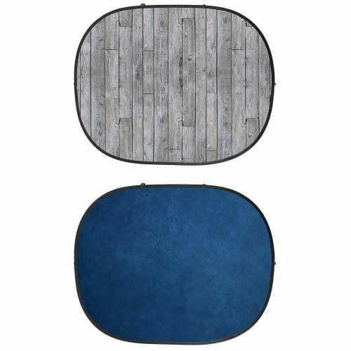 Savage (U.S.A) Blue/Gray Pine Collapsible Backdrop (Katlanabilir Fon)