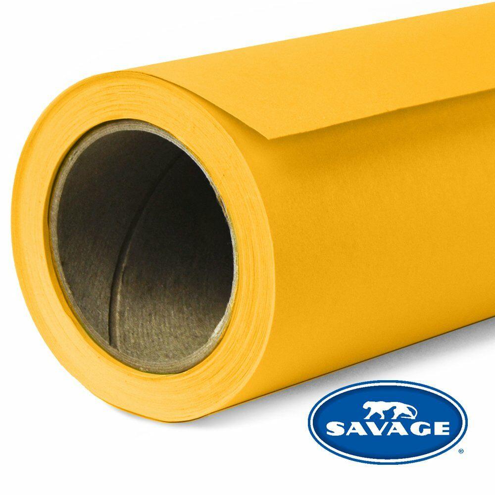 Savage (U.S.A) Stüdyo Kağıt Fon Deep Yellow 271x1100 cm