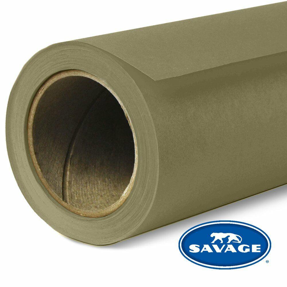 Savage (U.S.A) Stüdyo Kağıt Fon Olive Green 271x1100 cm
