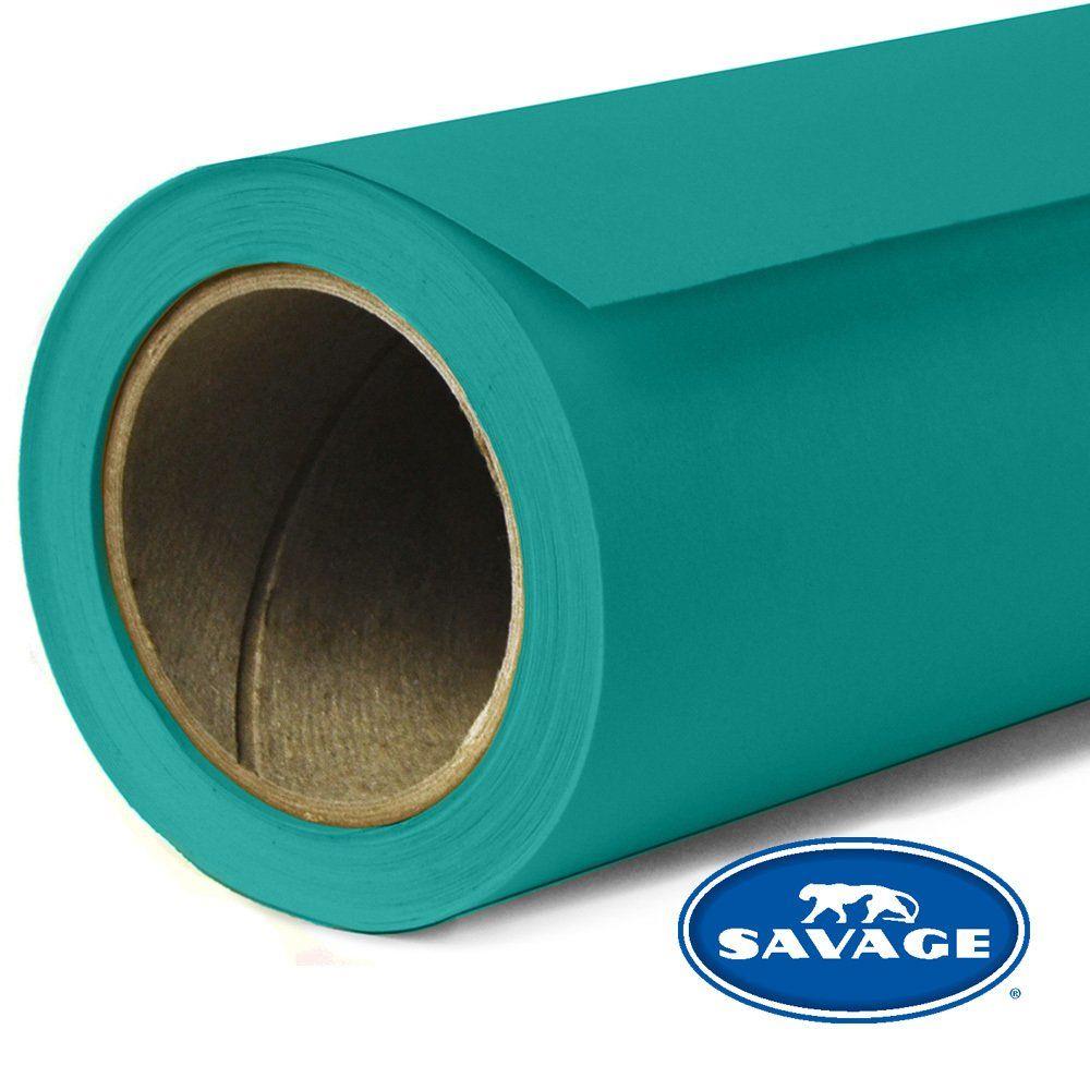 Savage (U.S.A) Stüdyo Kağıt Fon Teal 271x1100 cm