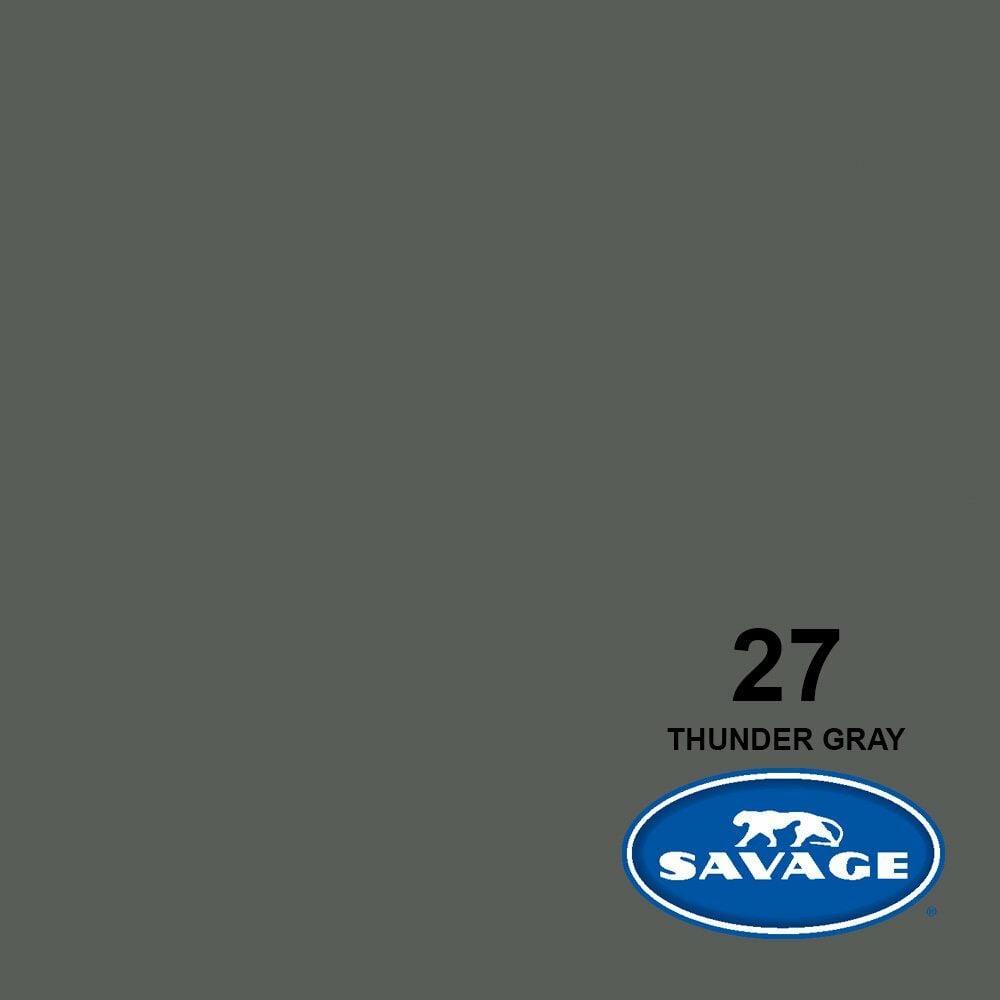 Savage (U.S.A) Stüdyo Kağıt Fon Thunder Gray 271x1100 cm