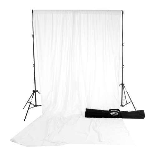 Savage (U.S.A) White Solid Muslin Backdrop (Beyaz Müslin Arka Fon)