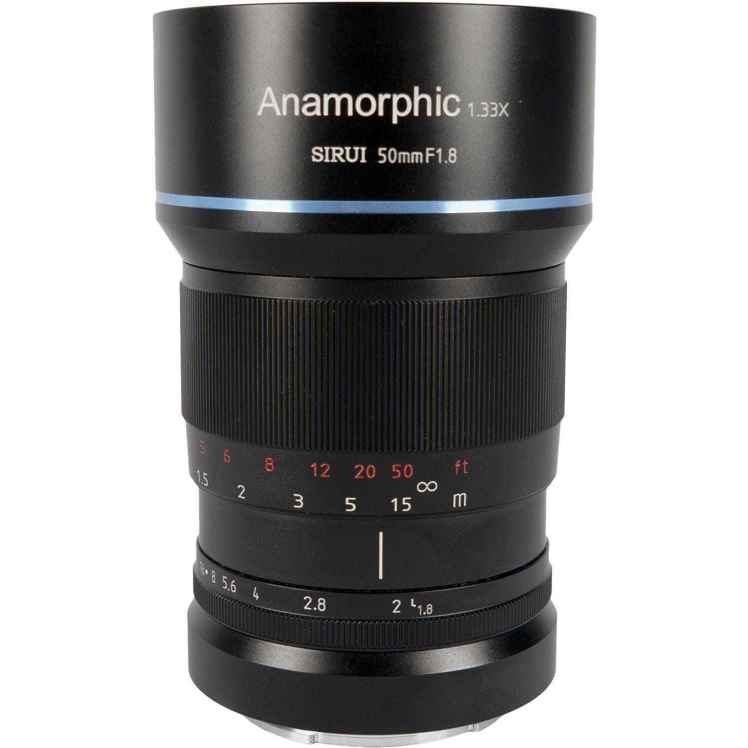 Sirui 50mm F1.8 1.33x APS-C Anamorfik Lens (E Mount)