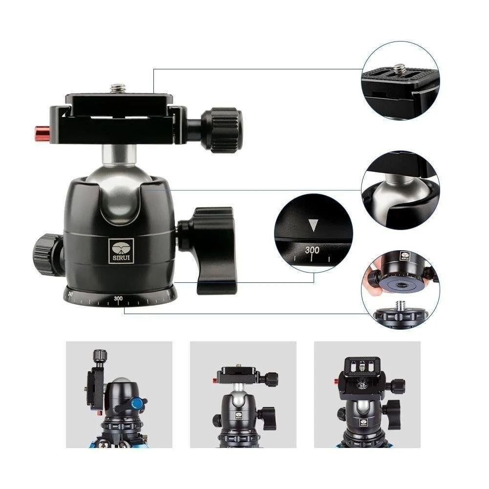Sirui AM-223 + B-00K Karbon Fiber Profesyonel Tripod Kiti