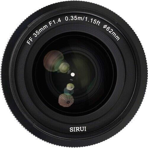 Sirui AURORA 35mm F1.4 Auto-Focus Lens (E Mount, Siyah)