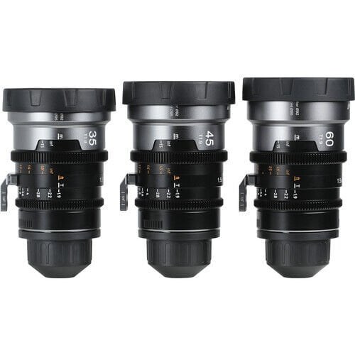 Sirui IronStar Series T1.9 Full-Frame 1.5x Blue Flare Anamorphic 3'lü Arri PL/Canon EF Lens Kit