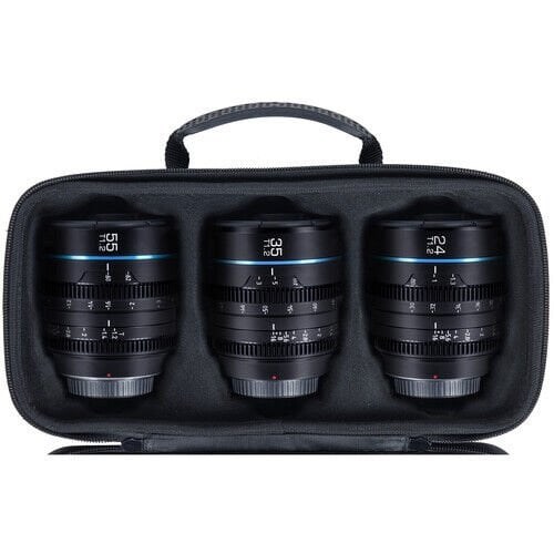 Sirui Night Walker T1.2 S35 Sony E Mount Cine Prime 3'lü Lens Kit