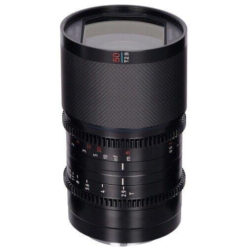 Sirui Saturn 50mm T2.9 1.6x Full-Frame Karbon Fiber Anamorfik Lens (E Mount, Mavi Flare)
