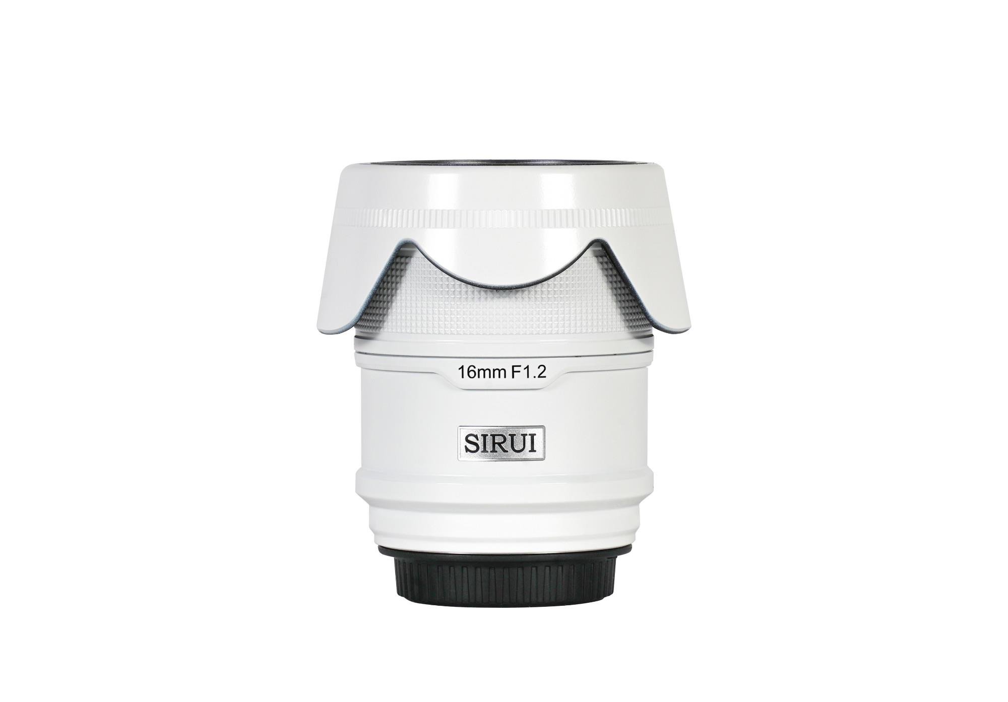 SIRUI Sniper 16mm f1.2 APSC Auto-Focus Lens for Fujifilm X mount – White