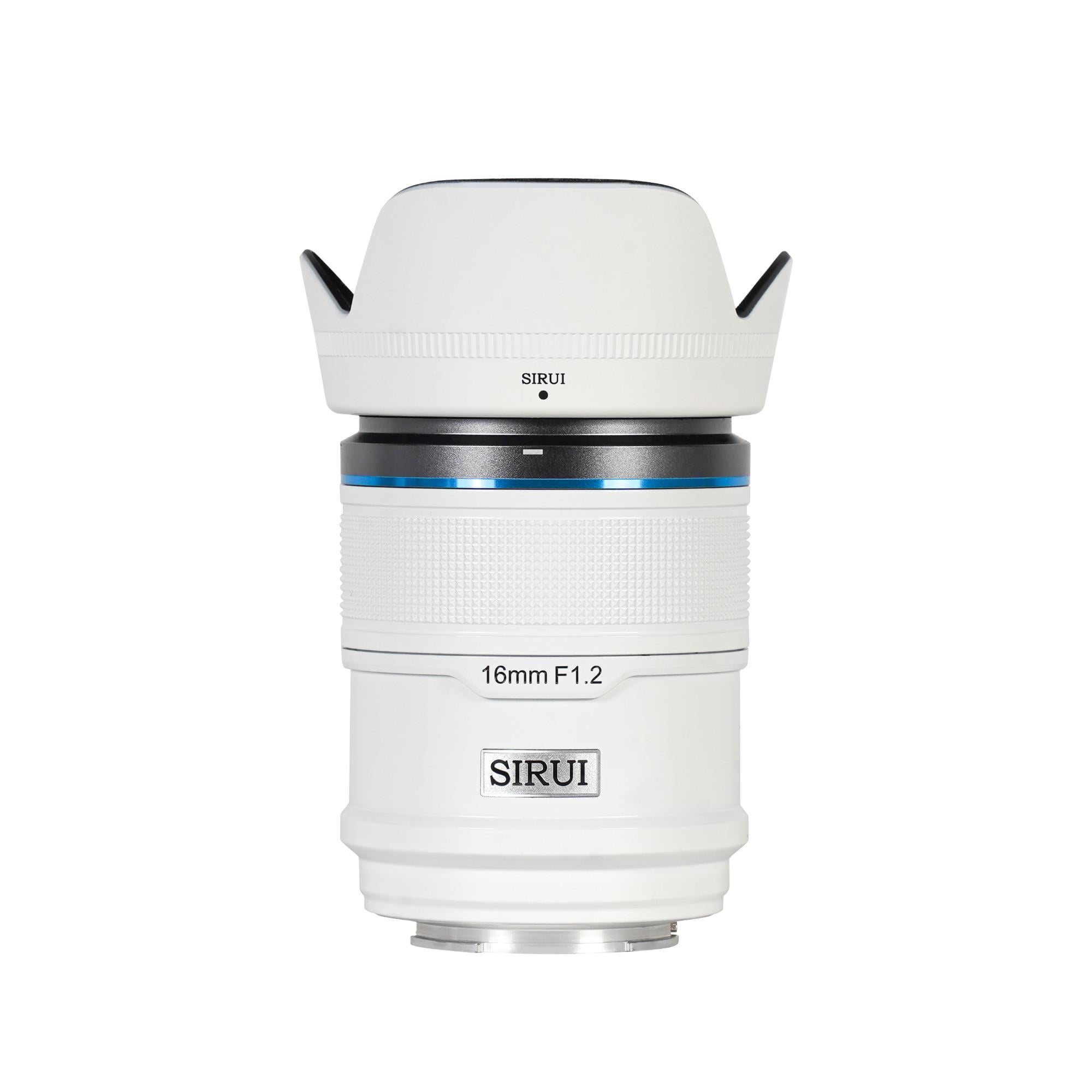SIRUI Sniper 16mm f1.2 APSC Auto-Focus Lens for Fujifilm X mount – White