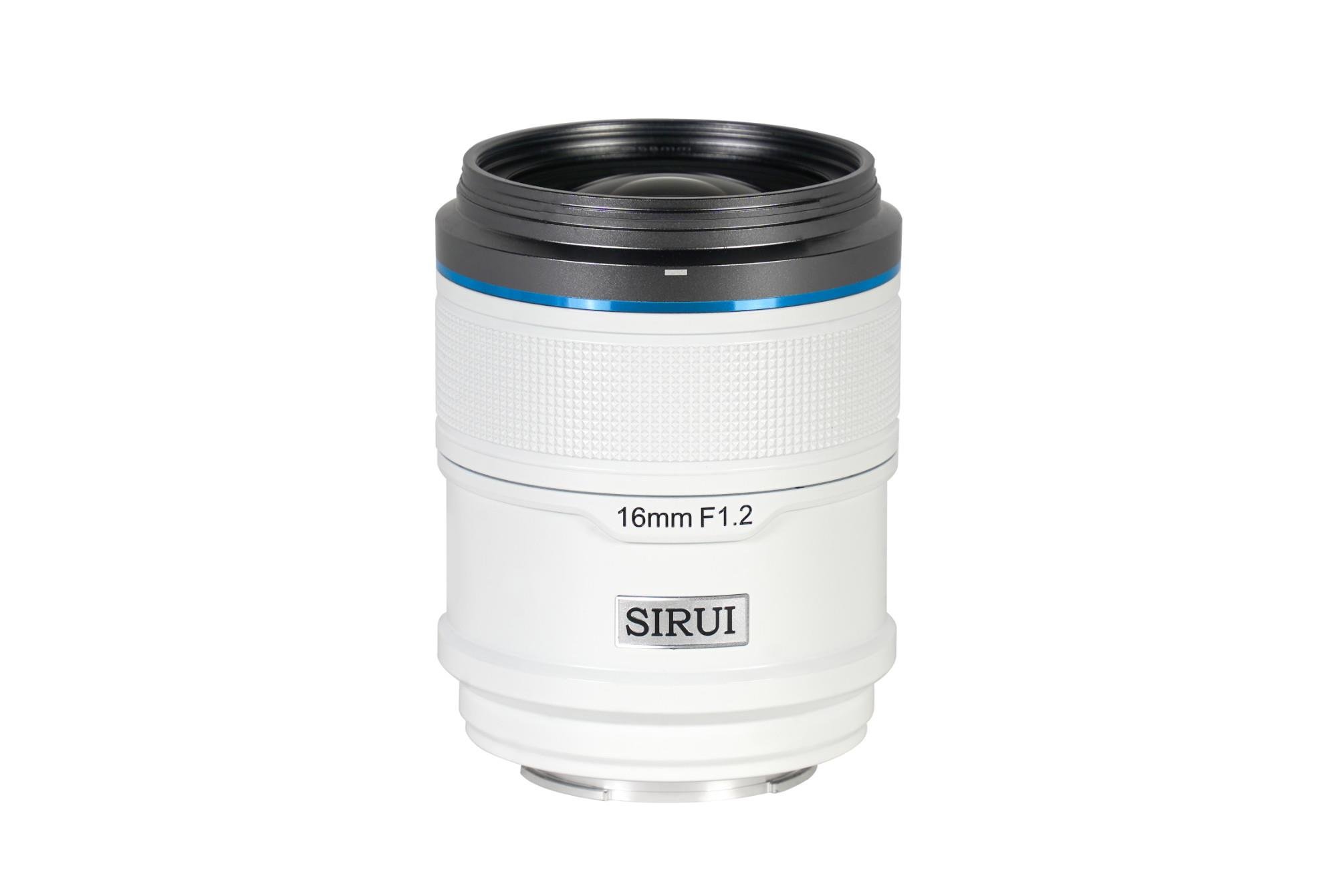 SIRUI Sniper 16mm f1.2 APSC Auto-Focus Lens for Fujifilm X mount – White