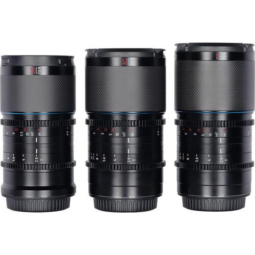 Sirui Sniper f/1.2 Autofocus 3-Lens Kit (FUJIFILM X, Black)