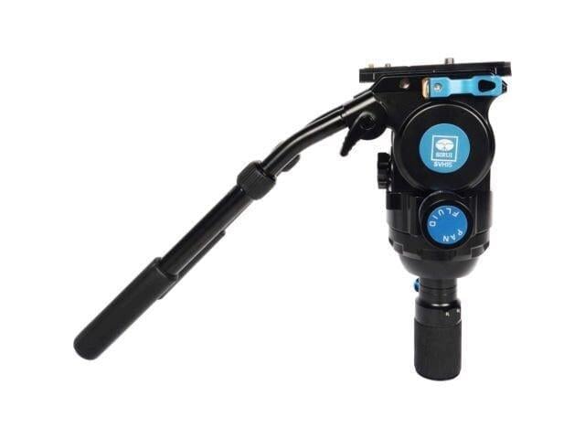 Sirui SVT75 PRO Rapid Karbon Fiber Video Tripod Kiti (SVH15 Kafa ile)