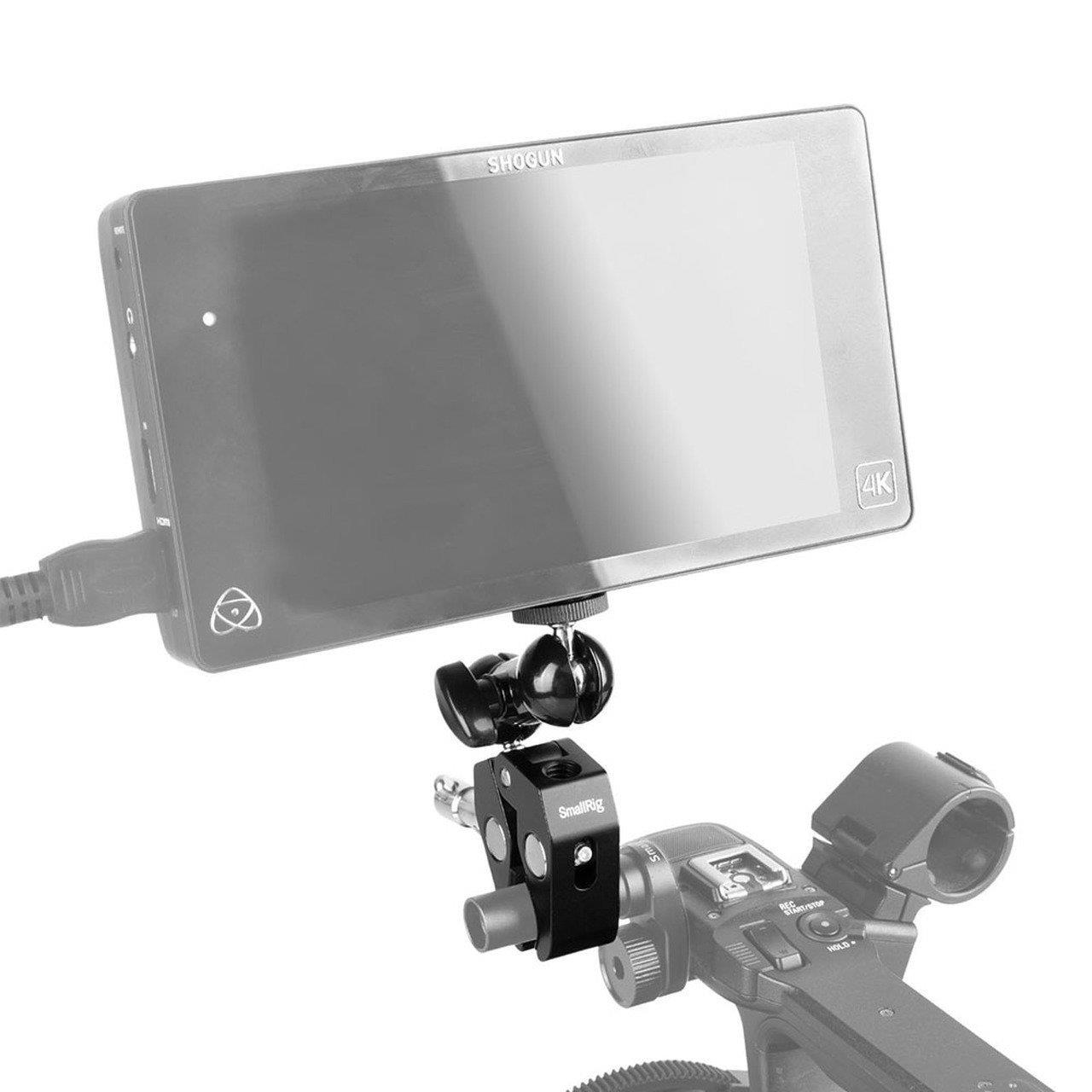 SmallRig 1138B Çift Bilyalı ve 1/4'' Vidalı Süper Kelepçe