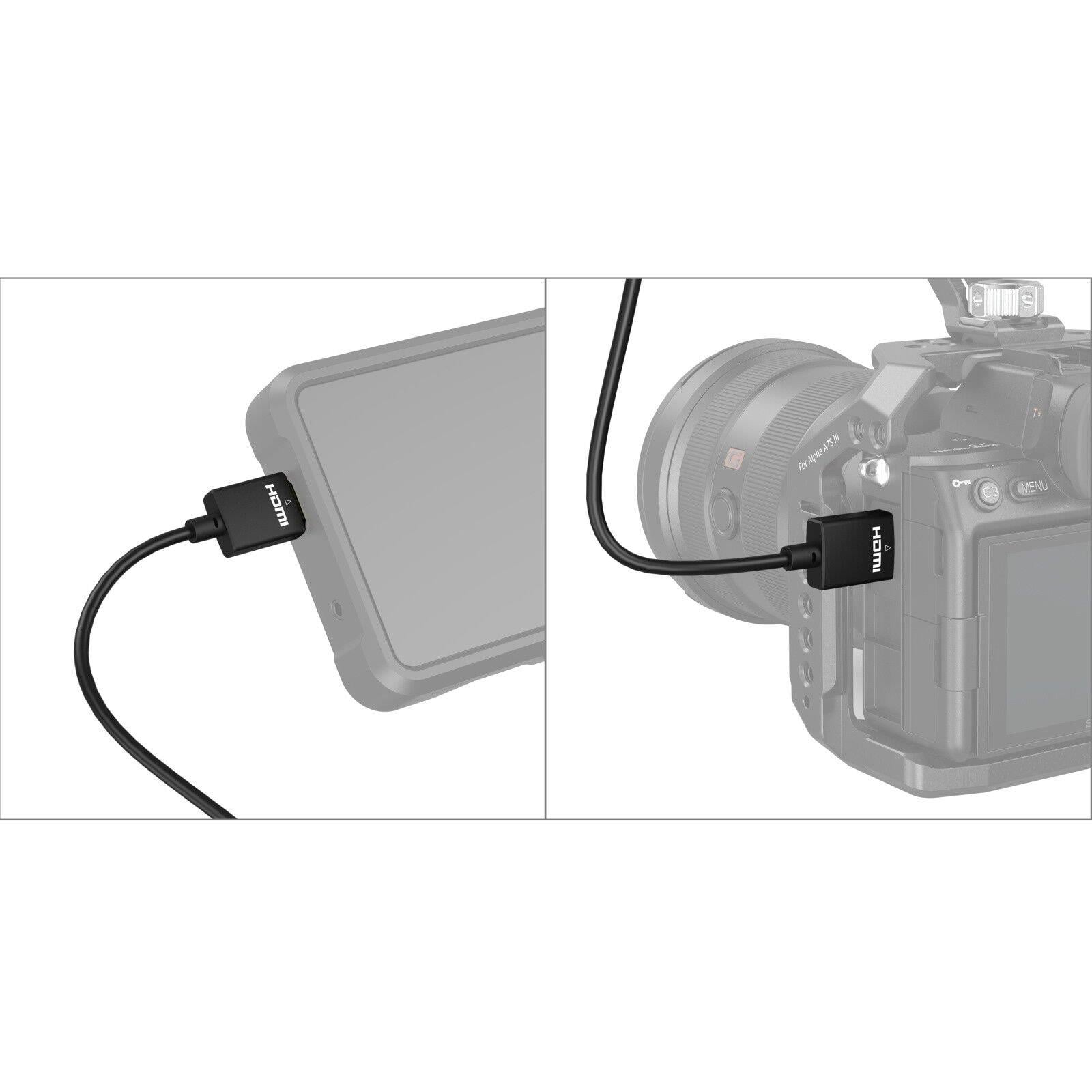 SmallRig 2956B Ultra-Slim 4K HDMI Kablo (A to A) (35cm)