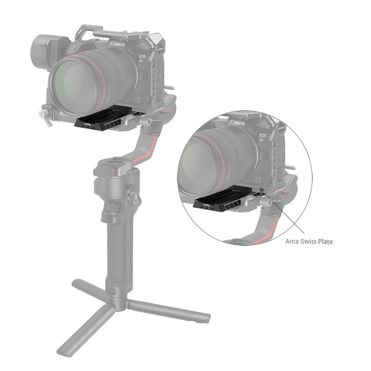 SmallRig 3061 DJI Ronin S / RS 2 / RSC 2 /  RS 3 / RS 4 için Hızlı Çıkarma Plakası