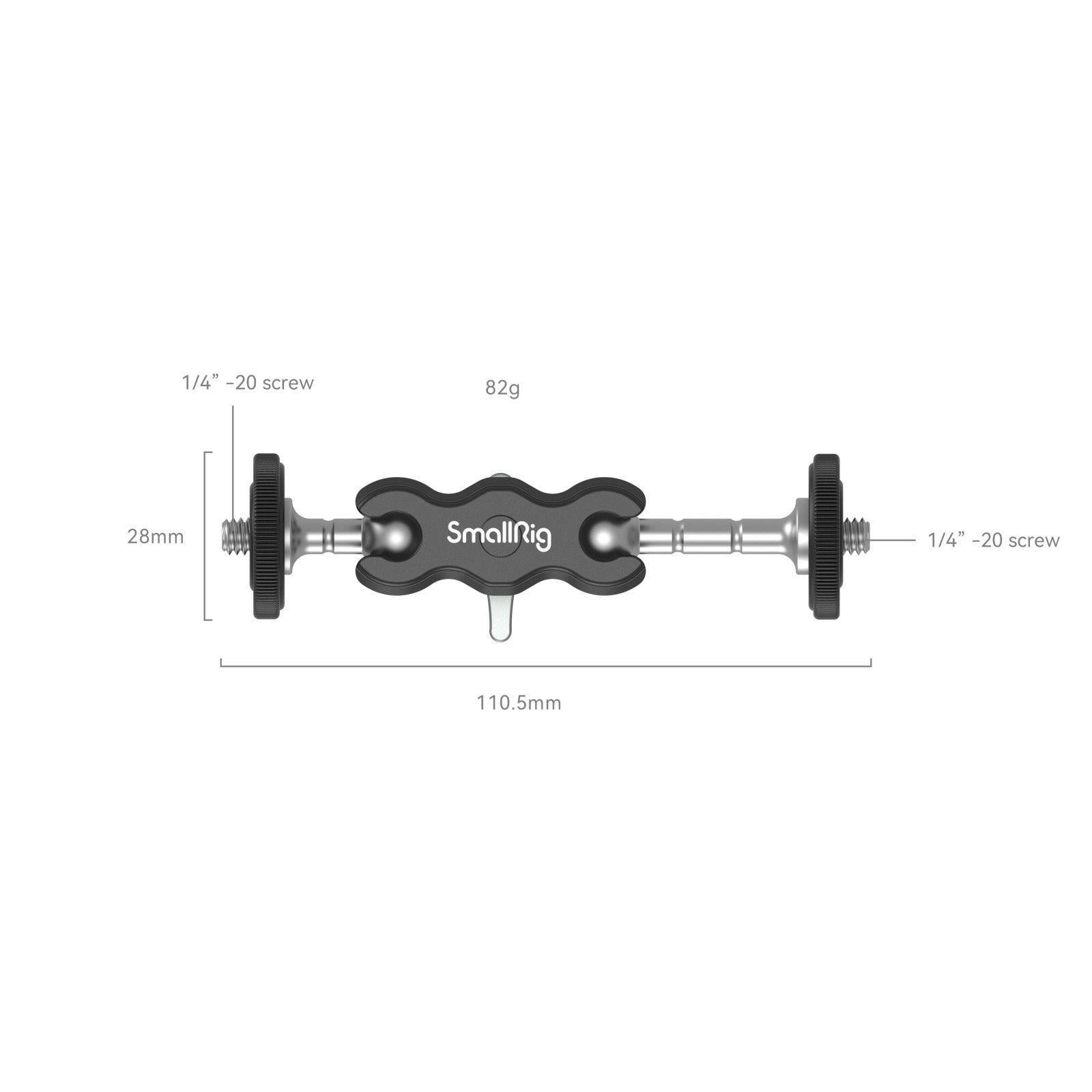 SmallRig 3238B Mini Magic Arm Evrensel Bilyalı Kafa