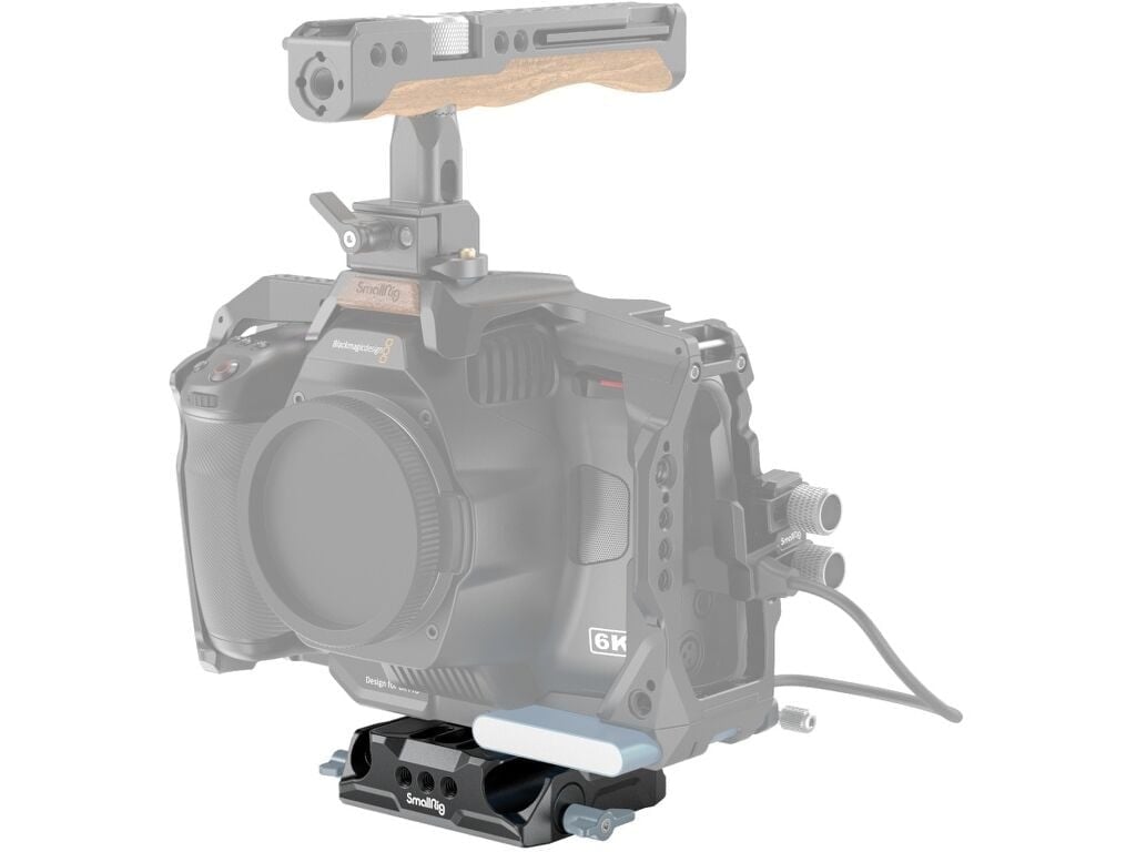 SmallRig 3357 Çift 15mm Çubuk Kelepçeli Evrensel Taban Plakası Baseplate