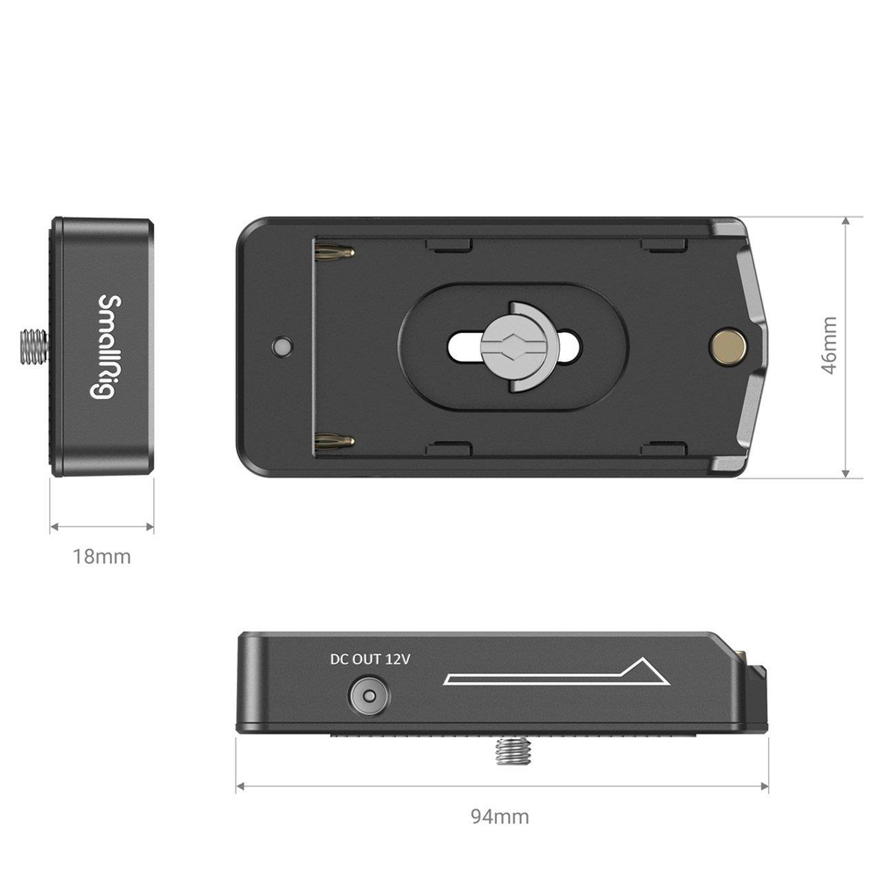 SmallRig 3777 Pil Plakası