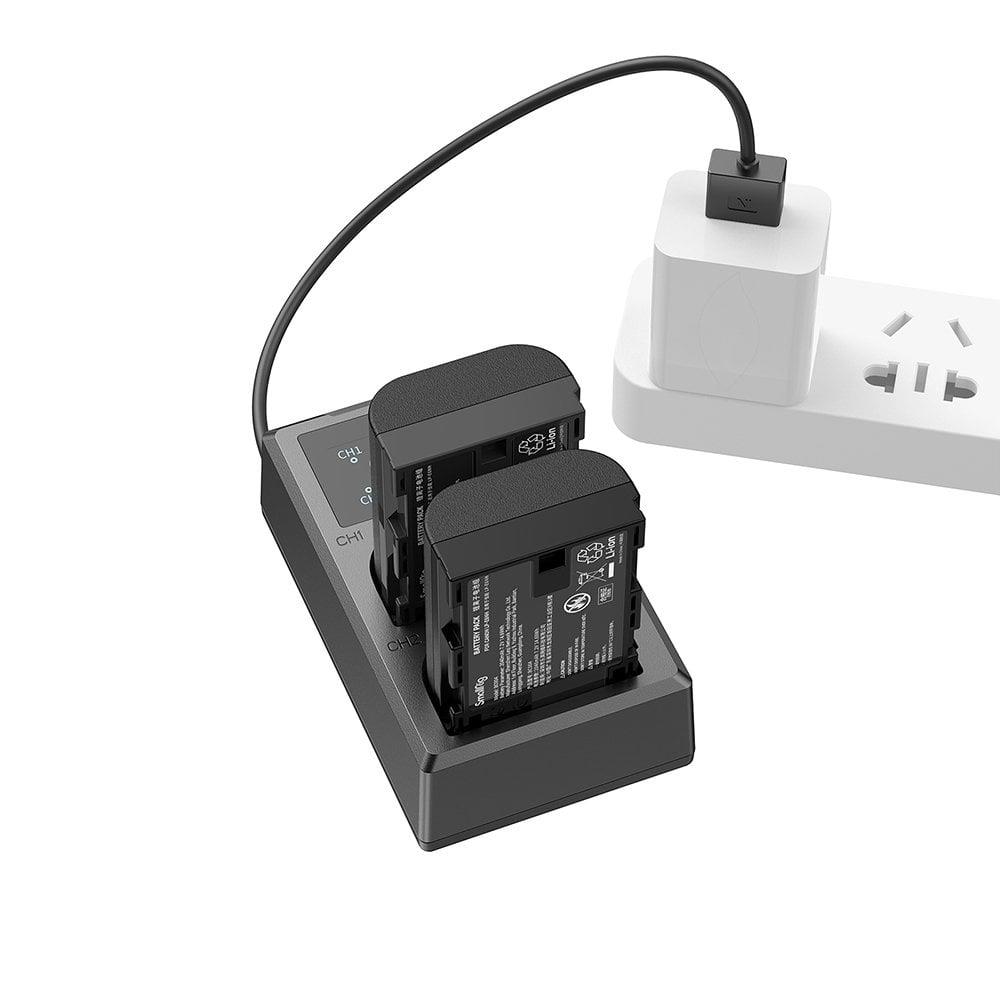 SmallRig 3821 LP-E6NH Kamera Pili ve Şarj Aleti Seti