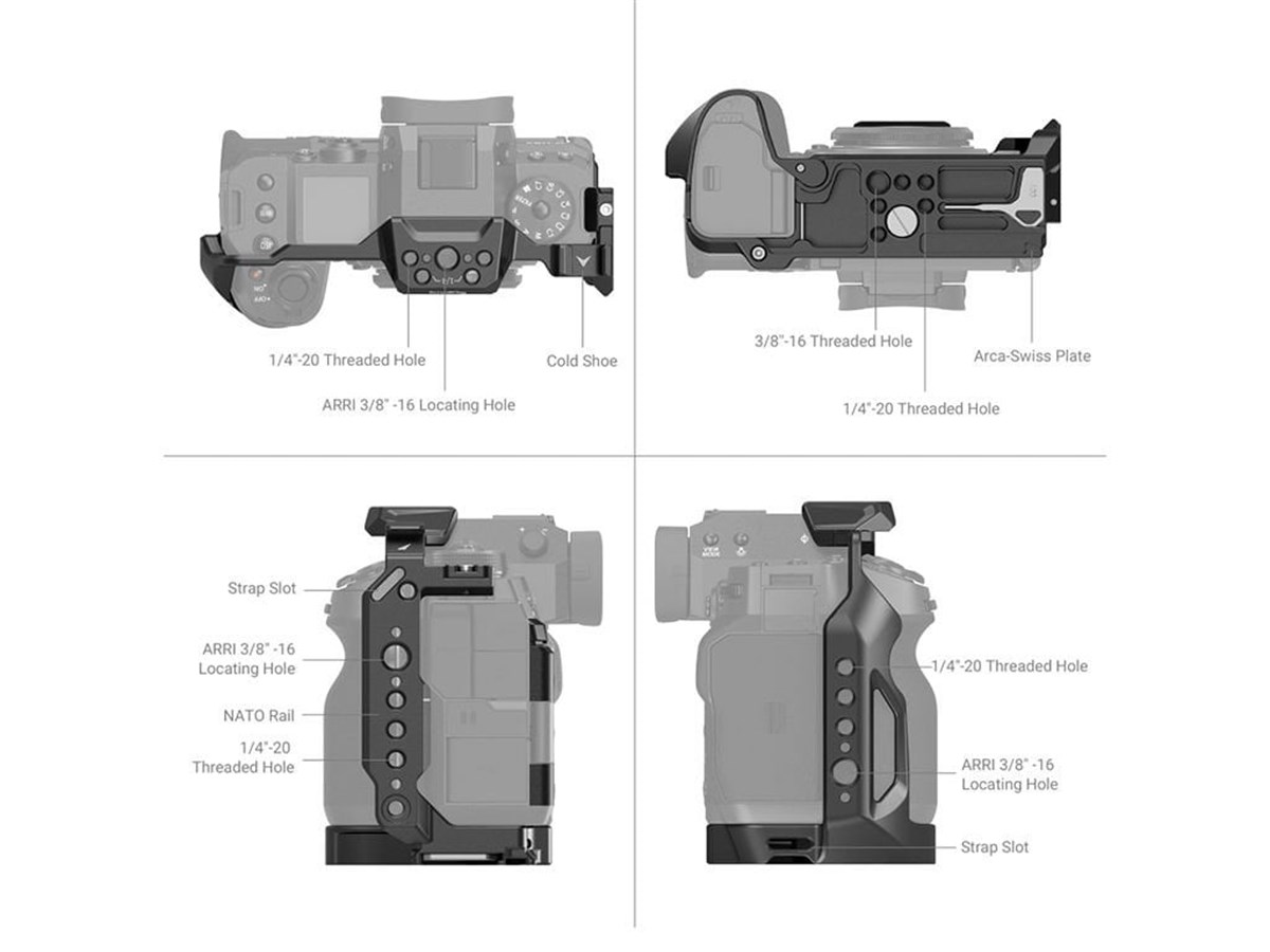 SmallRig 3934 X-H2s için Kafes