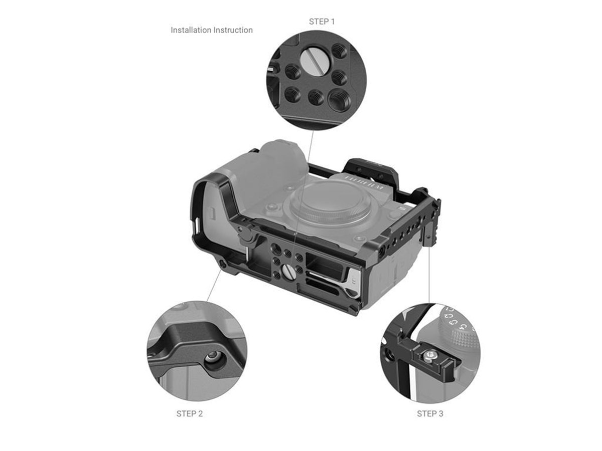 SmallRig 3934 X-H2s için Kafes