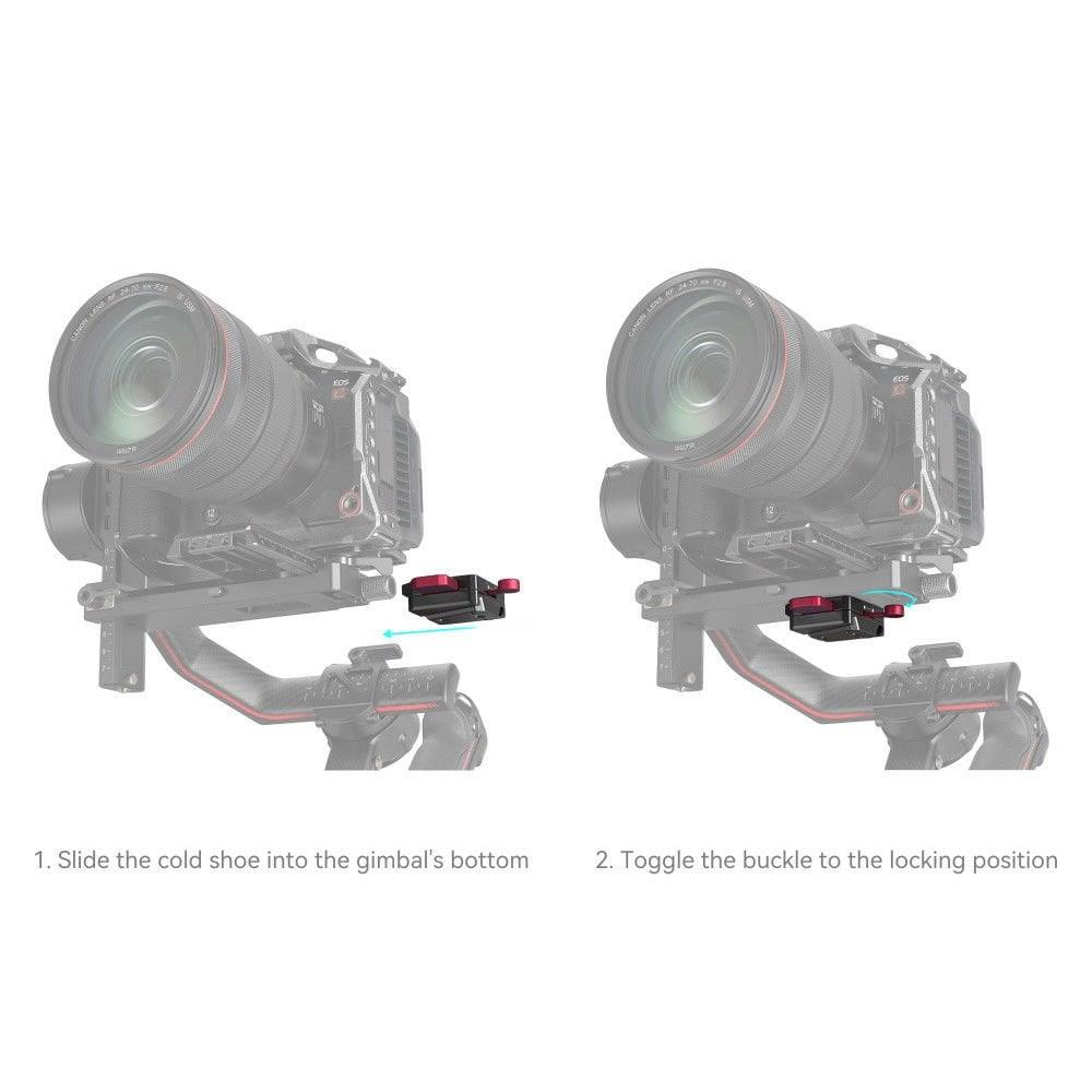 SmallRig 4189 DJI RS Sabitleyiciler için  Güç Kaynağı Montaj Plakası