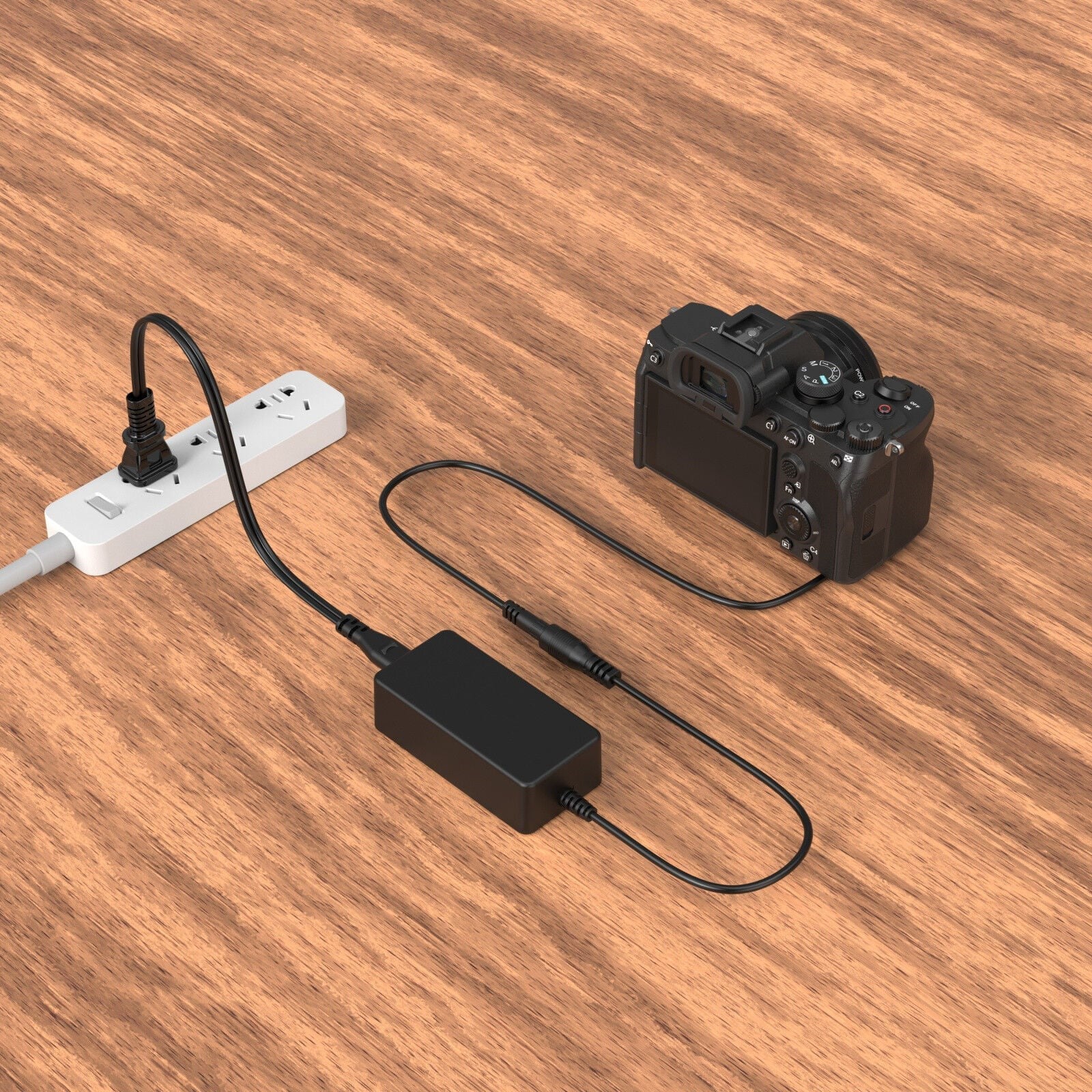 SmallRig 4268B Sony NP-FZ100 için Güç Adaptörlü Sahte Batarya