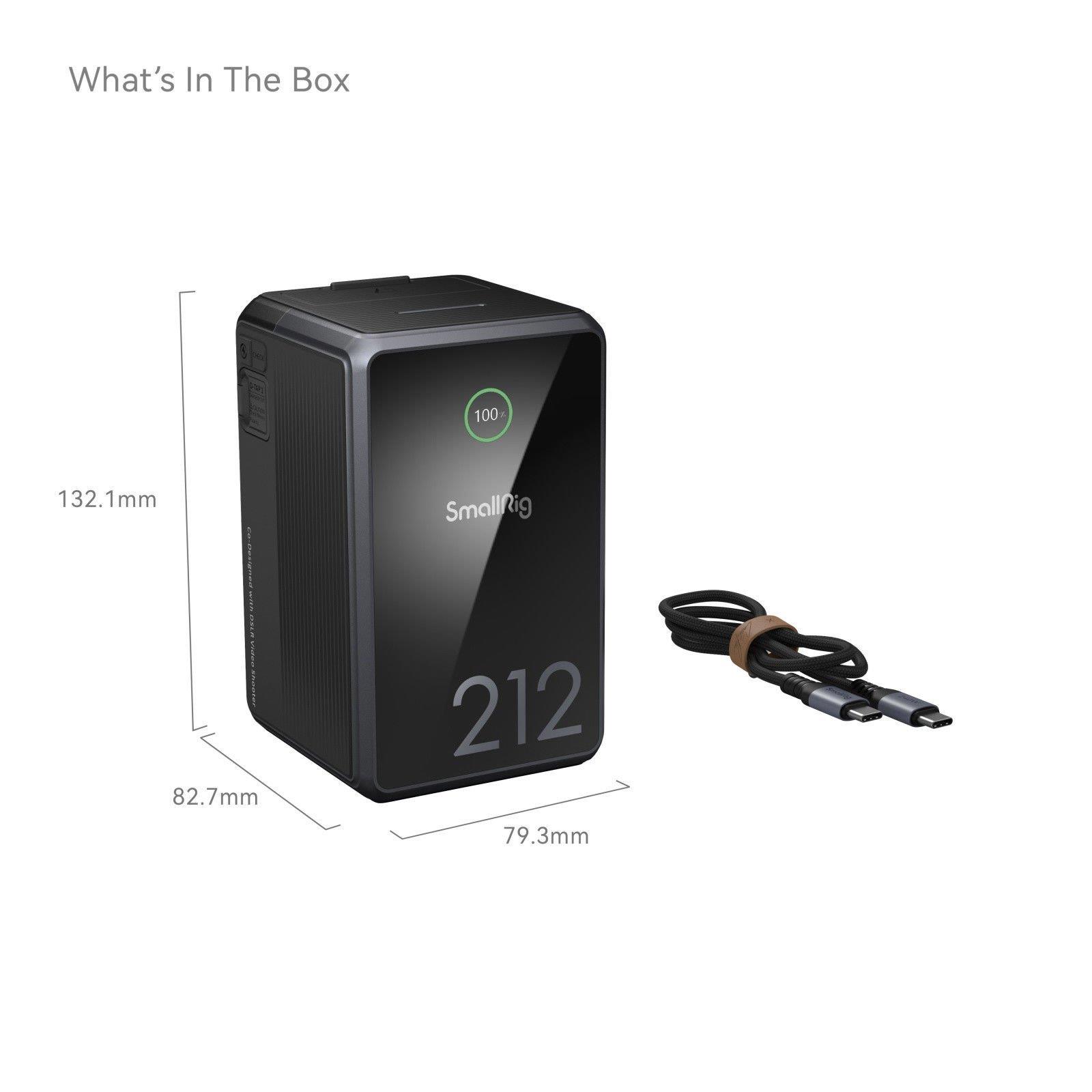 SmallRig 4293 VB212 X Caleb Pike  Mini V Mount Pil