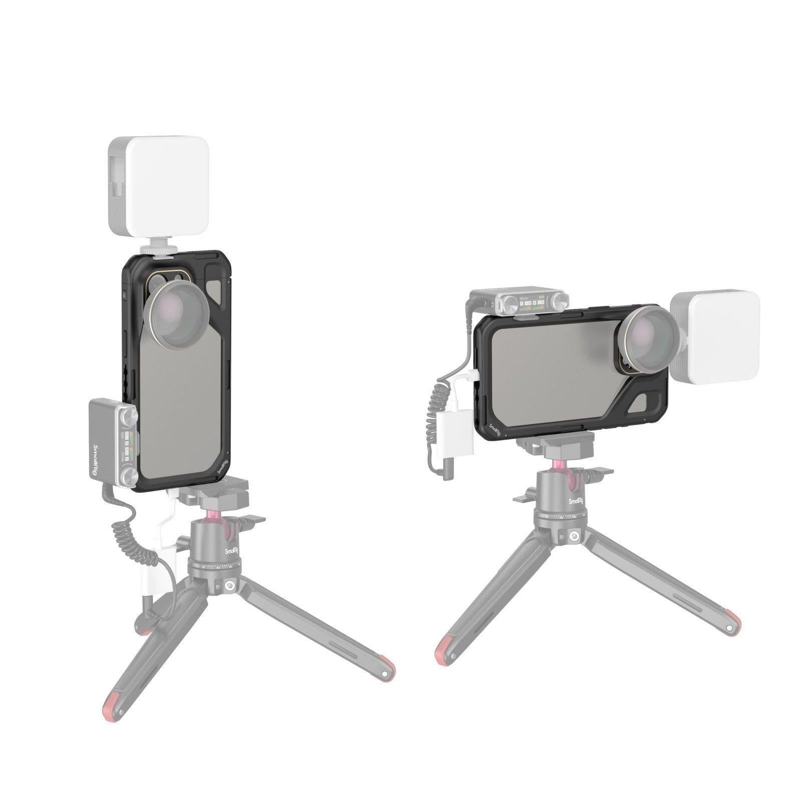 SmallRig 4391 iPhone 15 Pro Max  için  Mobil Video Kafesi