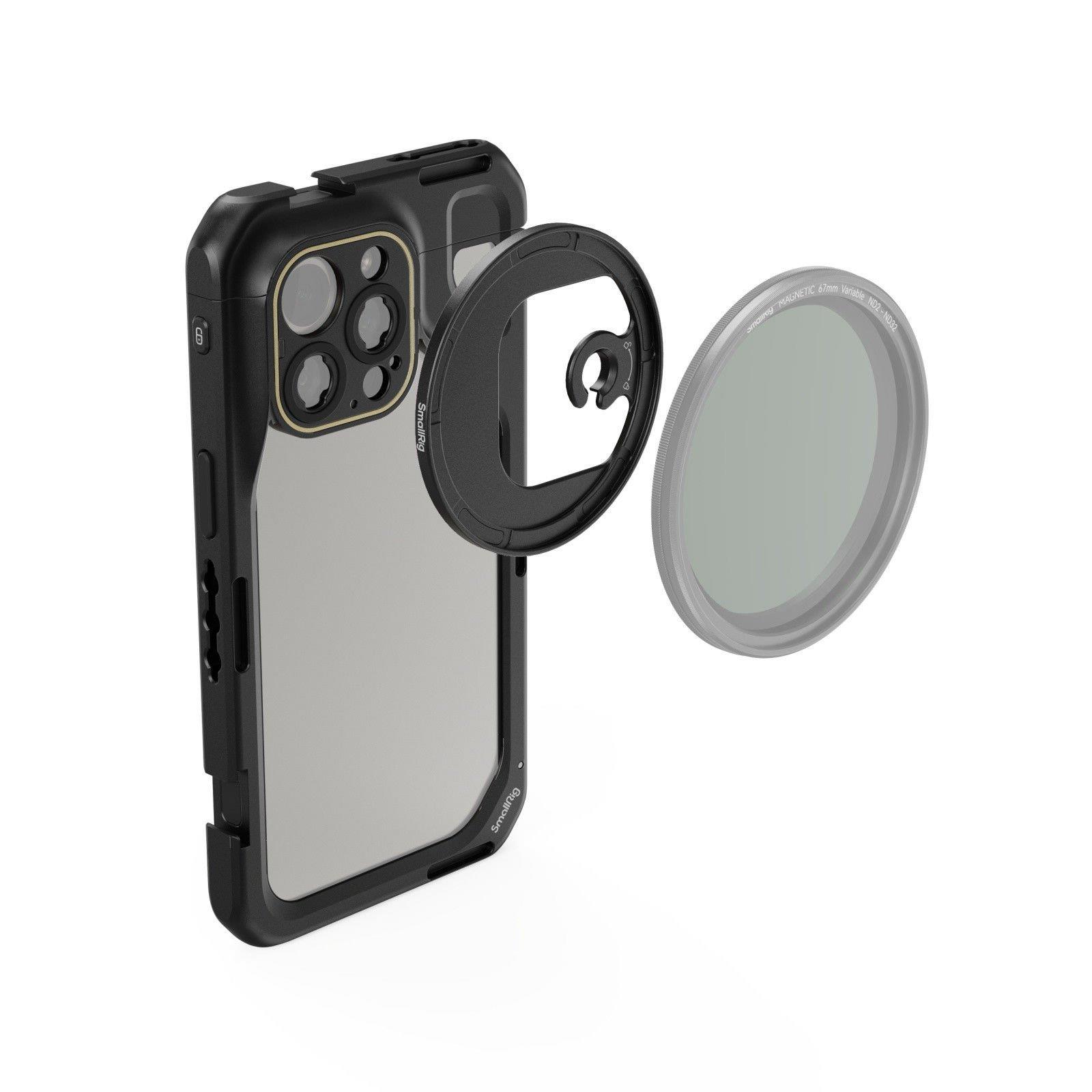 SmallRig 4391 iPhone 15 Pro Max  için  Mobil Video Kafesi