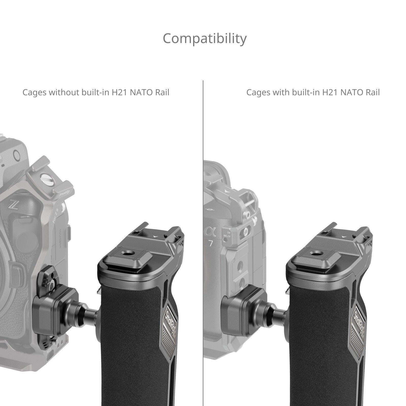 SmallRig 4485 HawkLock H21 Hızlı Çıkartmalı Döner Yan Sap Takımı