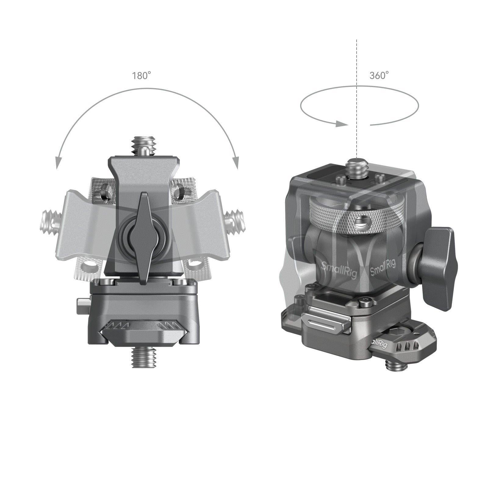SmallRig 4487 HawkLock H21 NATO Kelepçeli Hızlı Çıkarma Monitör Desteği