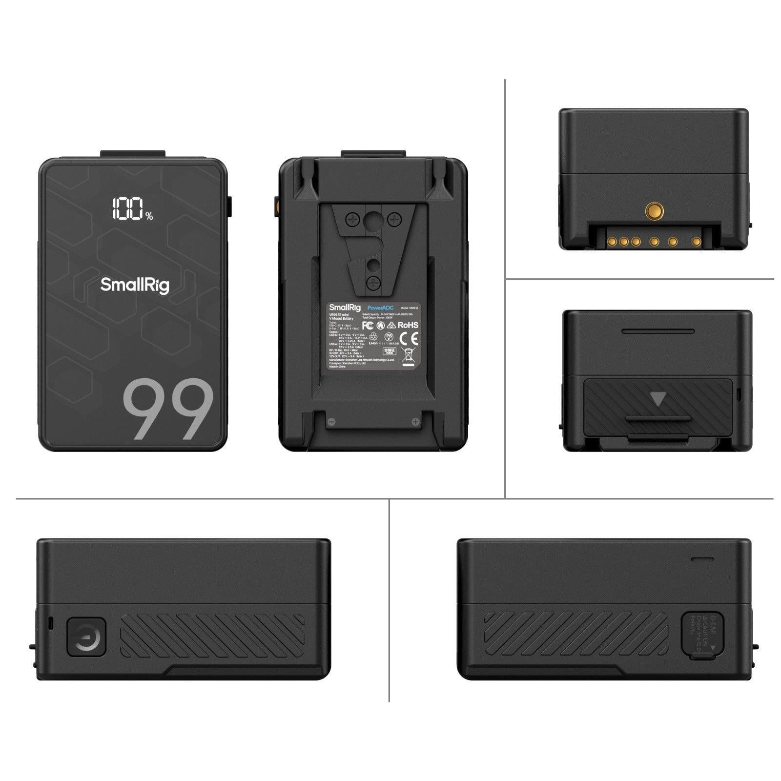 SmallRig 4608 VB99 SE Mini V Mount Pil